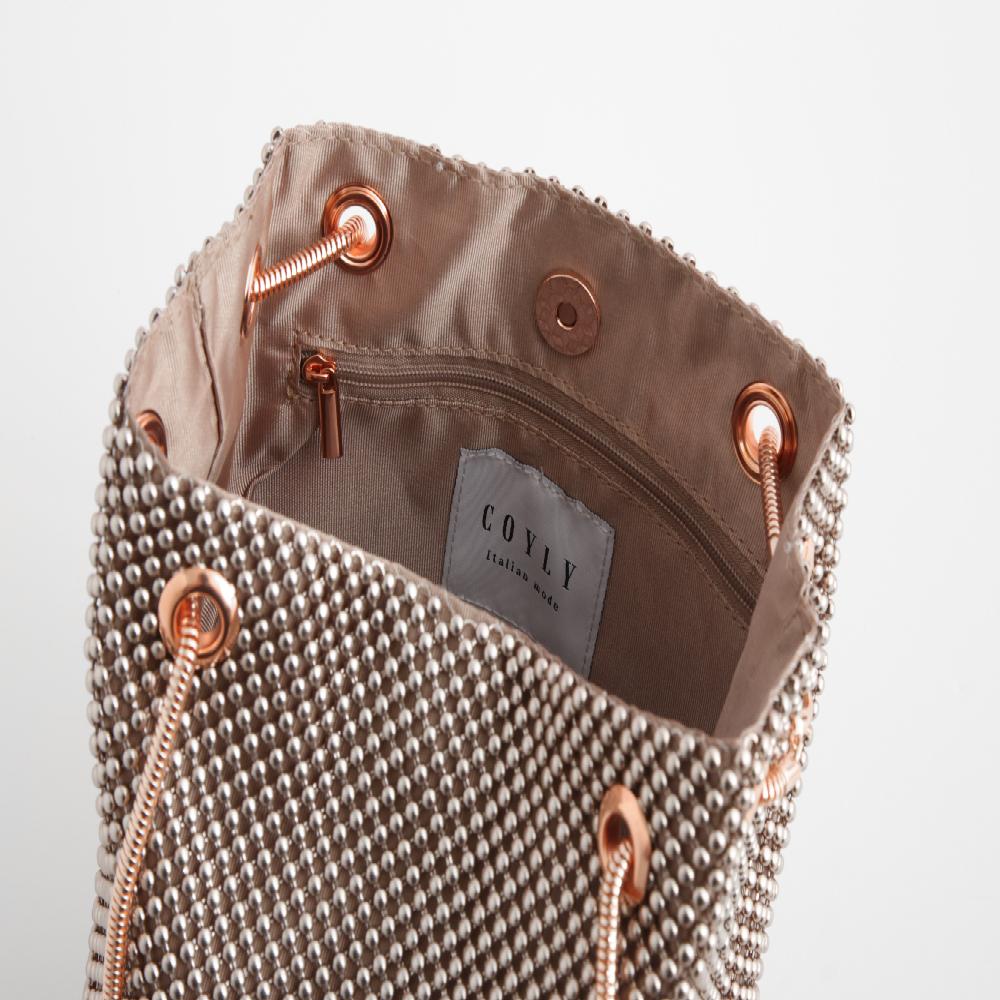 ALL BALL BAG LARGE ROSEGOLD